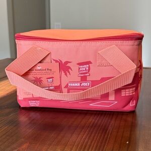 NWT TRADER JOE’S MINI INSULATED BAG - ORANGE